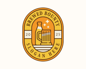 Alcohol Brewing Beer logo
