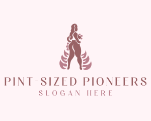 Sexy Nude Woman logo design