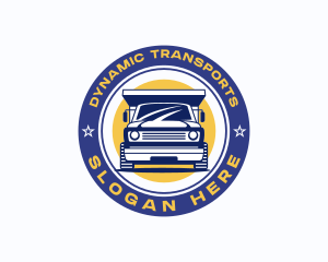 Trucking Dispatch Transport logo design