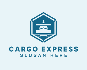 Ship Cargo Forwarding logo design