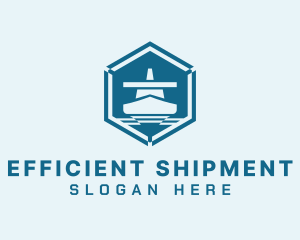 Ship Cargo Forwarding logo design