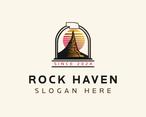 Rock Mountain Park logo design