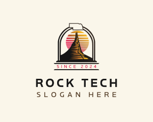 Rock Mountain Park logo design