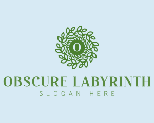 Natural Wreath Spa logo design