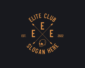 Hipster Skull Club logo