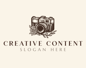 Flower Camera Film logo design