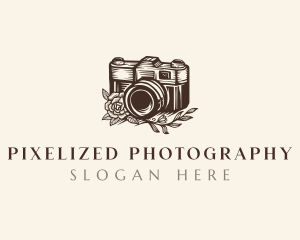 Flower Camera Film logo design