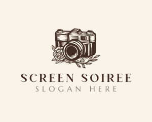 Flower Camera Film logo design