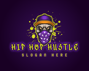 Gaming Hip Hop Thug logo design