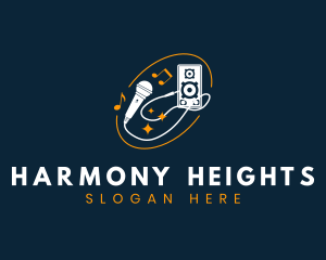 Singer Microphone Karaoke logo