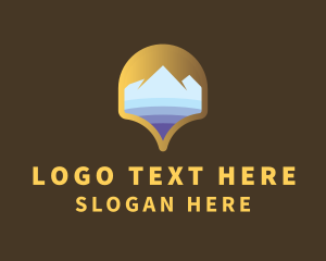 Ridge - Camping Mountain Outdoor logo design