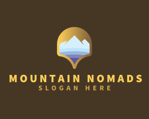 Camping Mountain Outdoor logo design