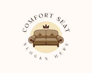 Lounge Sofa Furniture logo design