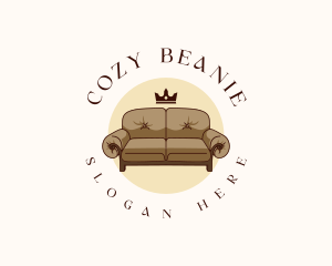 Lounge Sofa Furniture logo design