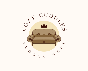 Lounge Sofa Furniture logo design