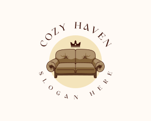 Lounge Sofa Furniture logo design