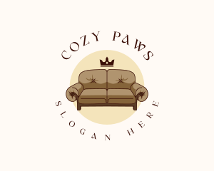 Lounge Sofa Furniture logo design