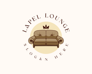 Lounge Sofa Furniture logo design