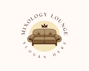 Lounge Sofa Furniture logo design