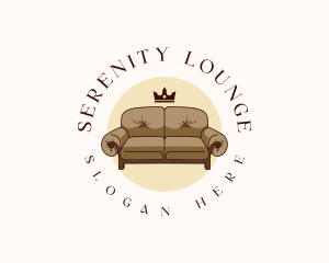 Lounge Sofa Furniture logo design