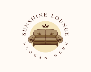 Lounge Sofa Furniture logo design