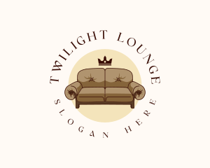 Lounge Sofa Furniture logo design