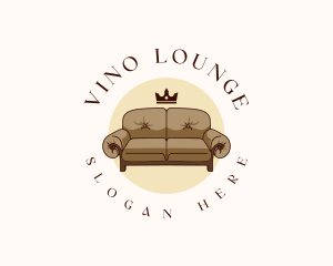 Lounge Sofa Furniture logo design