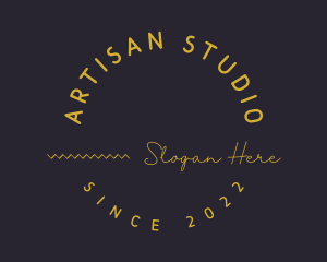 Golden Studio Business logo design