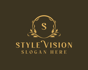 Floral Wedding Styling logo design