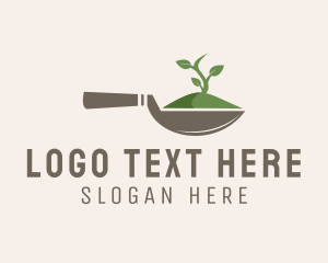 Shovel Gardening Tool  logo