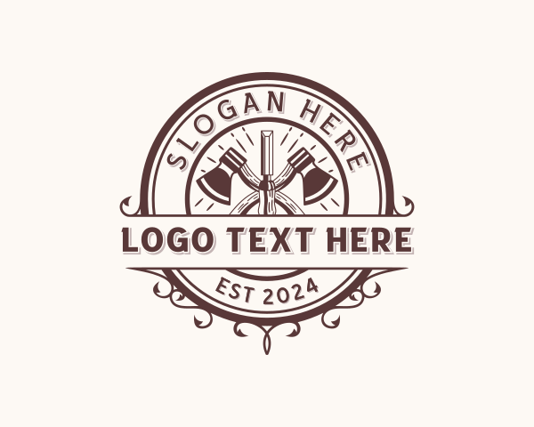 Vintage logo example 3