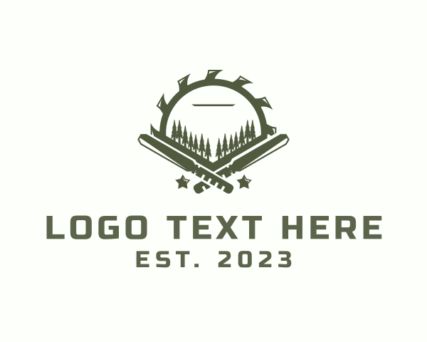 Logger logo example 4
