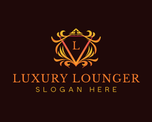  Luxury Crown Crest  logo design