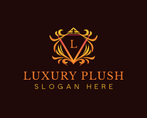  Luxury Crown Crest  logo design