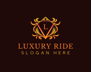  Luxury Crown Crest  logo design