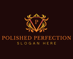  Luxury Crown Crest  logo