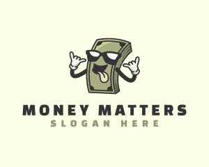 Money Cash Entrepreneur Business logo design