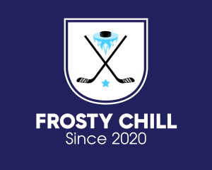 Ice Hockey Team Banner logo