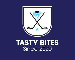 Ice Hockey Team Banner logo