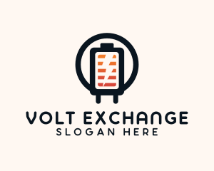 Battery Plug Electricity logo