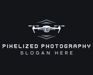 Drone Propeller Surveillance logo design