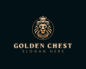 Elegant Empire King Lion logo design