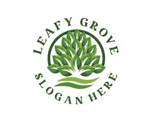 Organic Leaves Farm logo