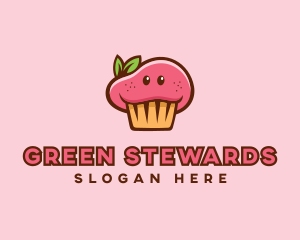 Muffin Monster Bakery logo design