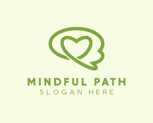 Psychology Wellness Counseling logo design