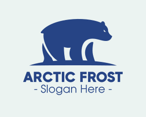 Arctic Polar Bear logo design