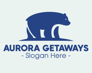 Arctic Polar Bear logo design