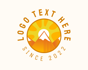 Sunset Mountain Camping Outdoor  logo