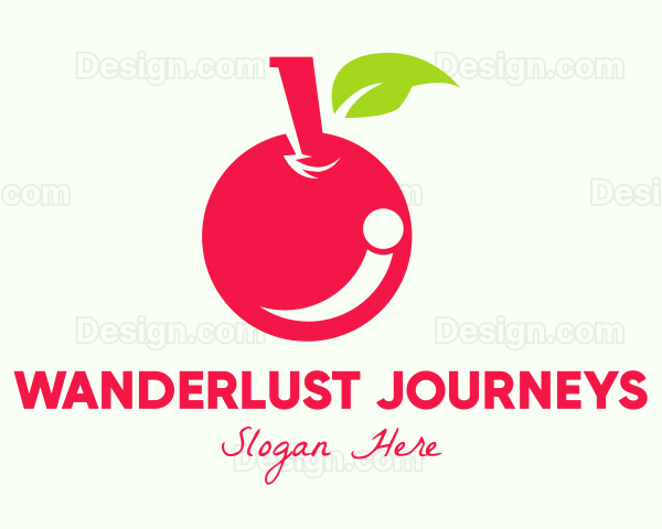 Sweet Red Cherry Logo