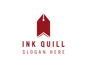 Simple Ink Pen Writer  logo design